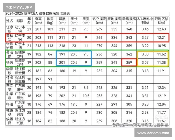 CBA球员体能测试全面解析：标准、流程与训练提升策略